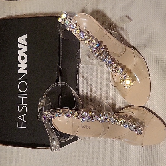 Rhinestone heels - Picture 4 of 6